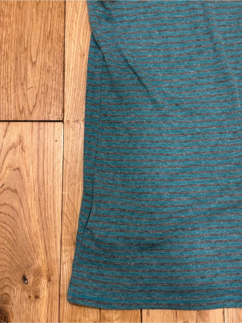 Vans Teal & Gray Striped Racerback Tank Top XS - Picture 7 of 8